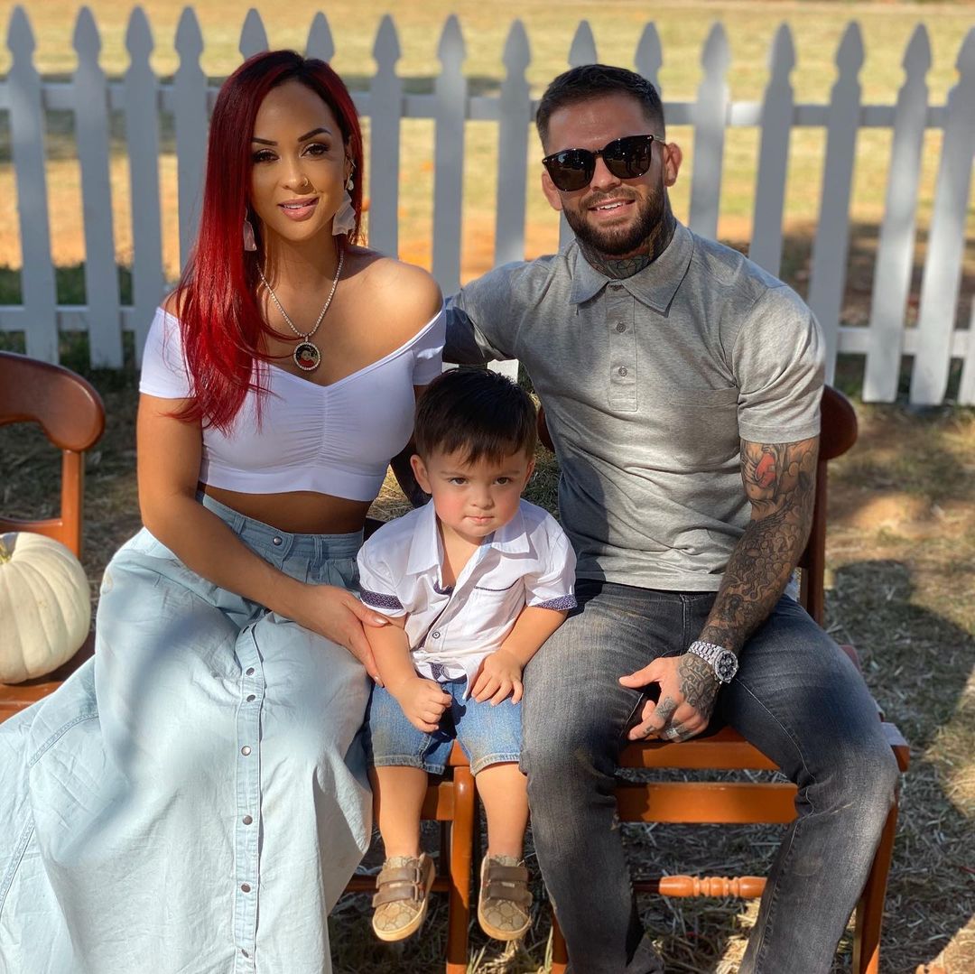 Danny With Her Husband And Son