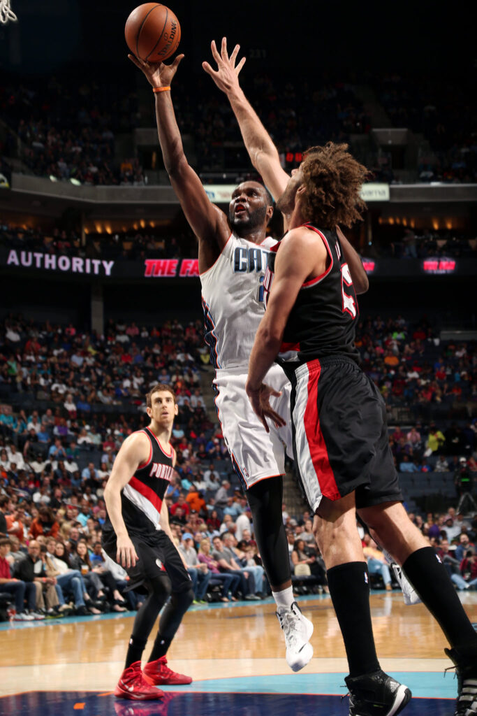 Al Jefferson playing basketball