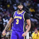 Anthony Davis While A Game With The Lakers