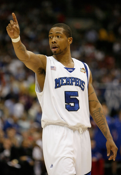 Antonio Anderson In A Memphis Jersey