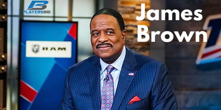 Sportscaster James Brown