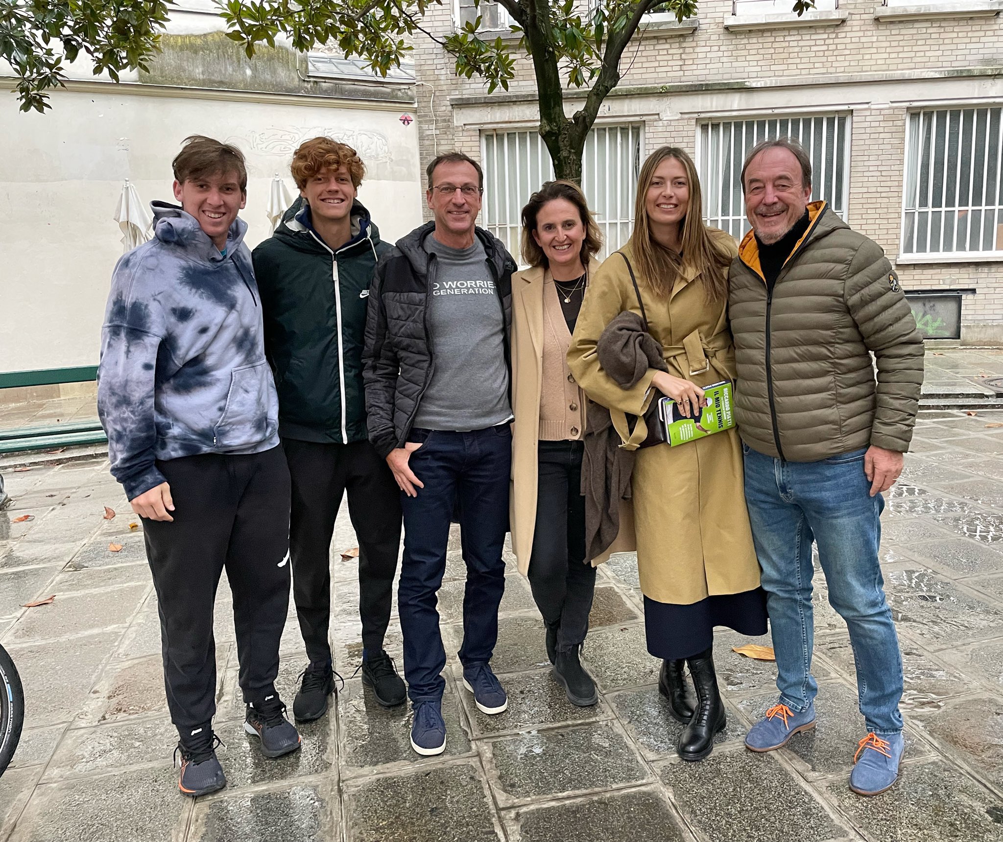 Jannik Sinner With His Family