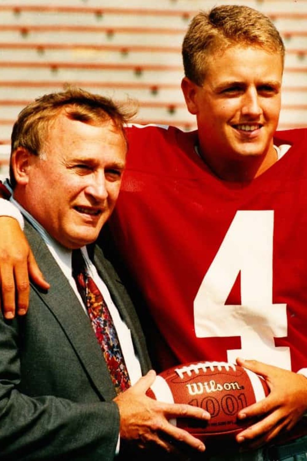 Kirk Herbstreit With His Father