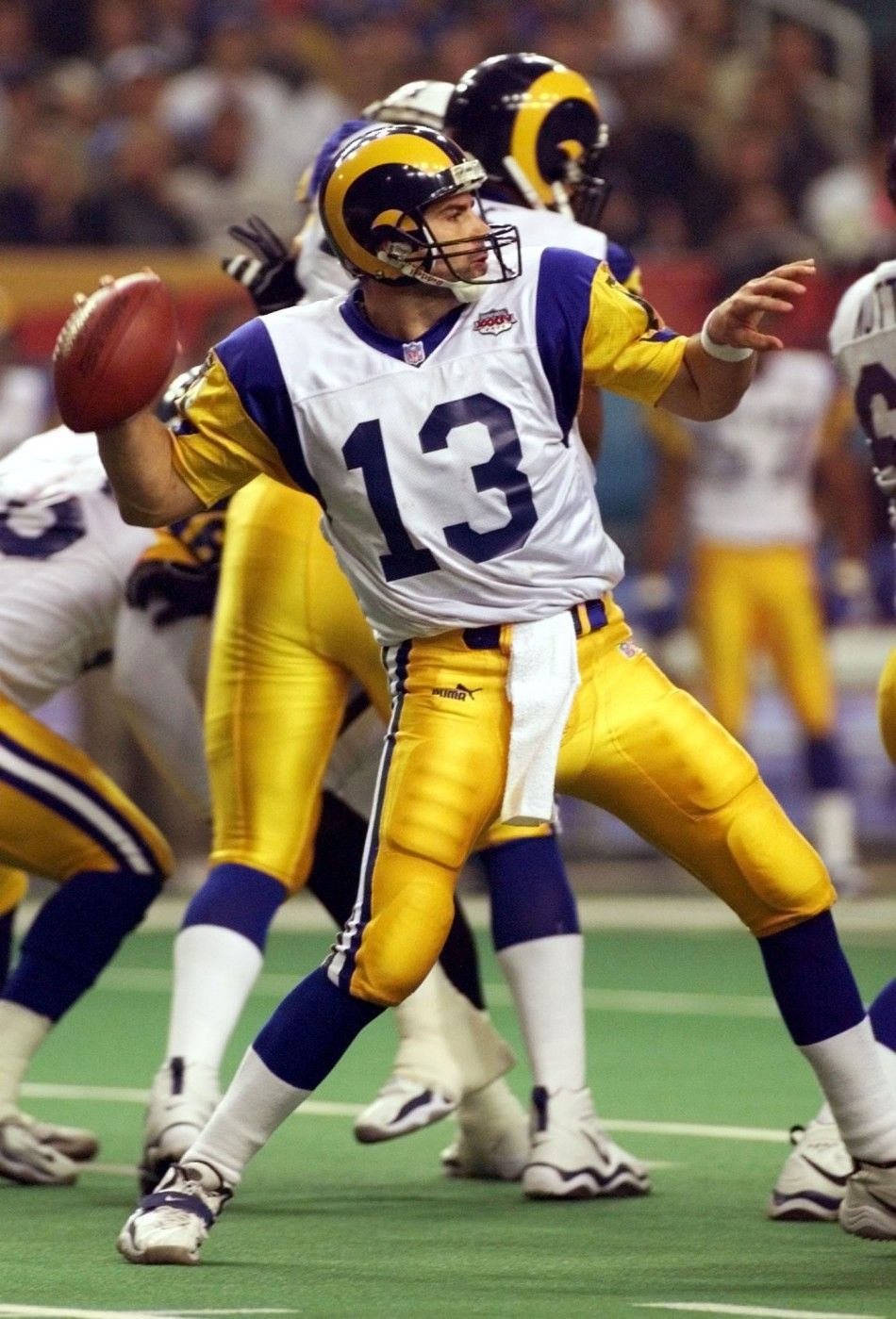 Kurt Warner During His Time With The Rams