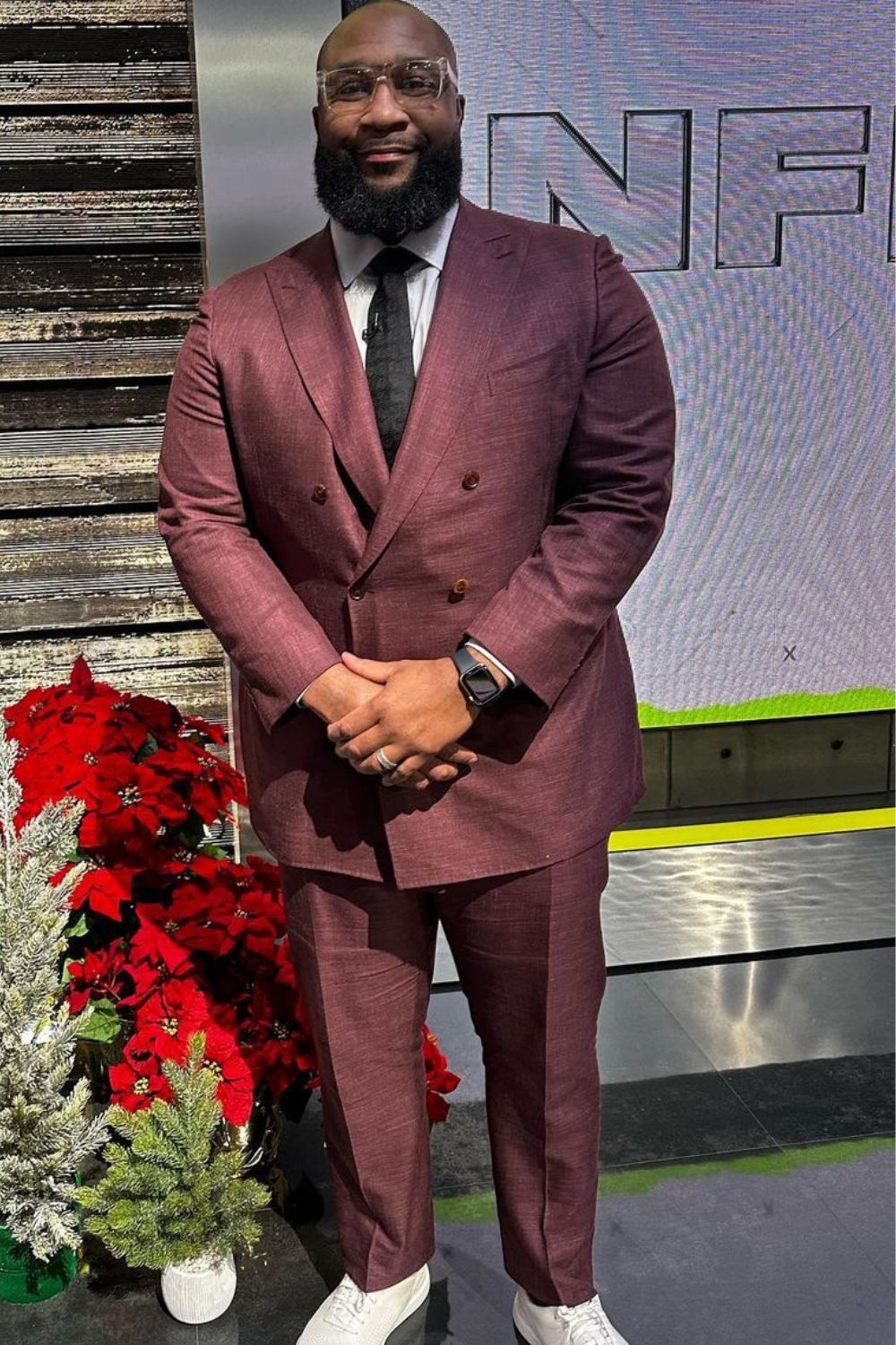 Marcus Spears At An Event