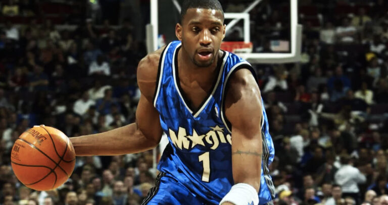 NBA player Tracy McGrady or T-MAC