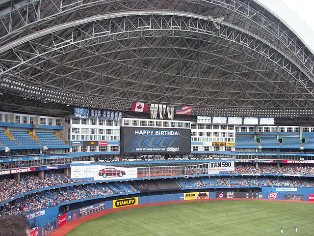 Rogers Centre Outfield