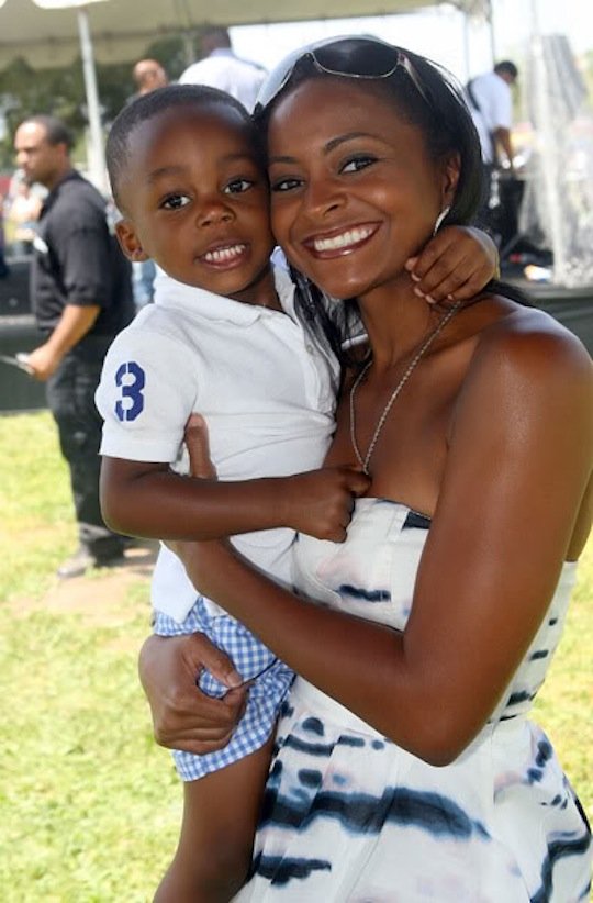 Royce-Reed-with-her-son-dwight-howards-kids