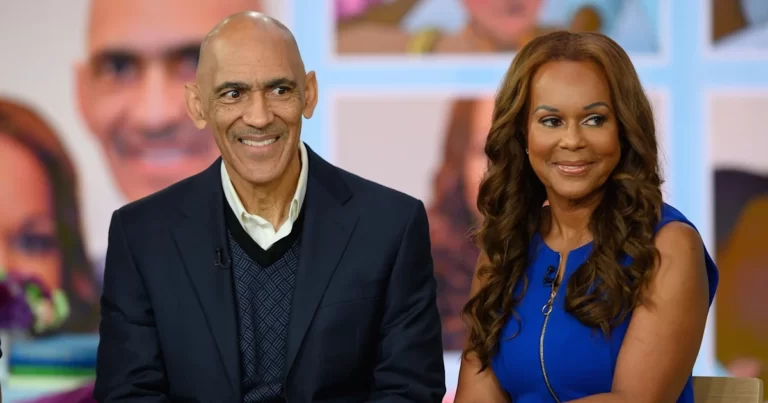 Tony Dungy and Lauren Harris