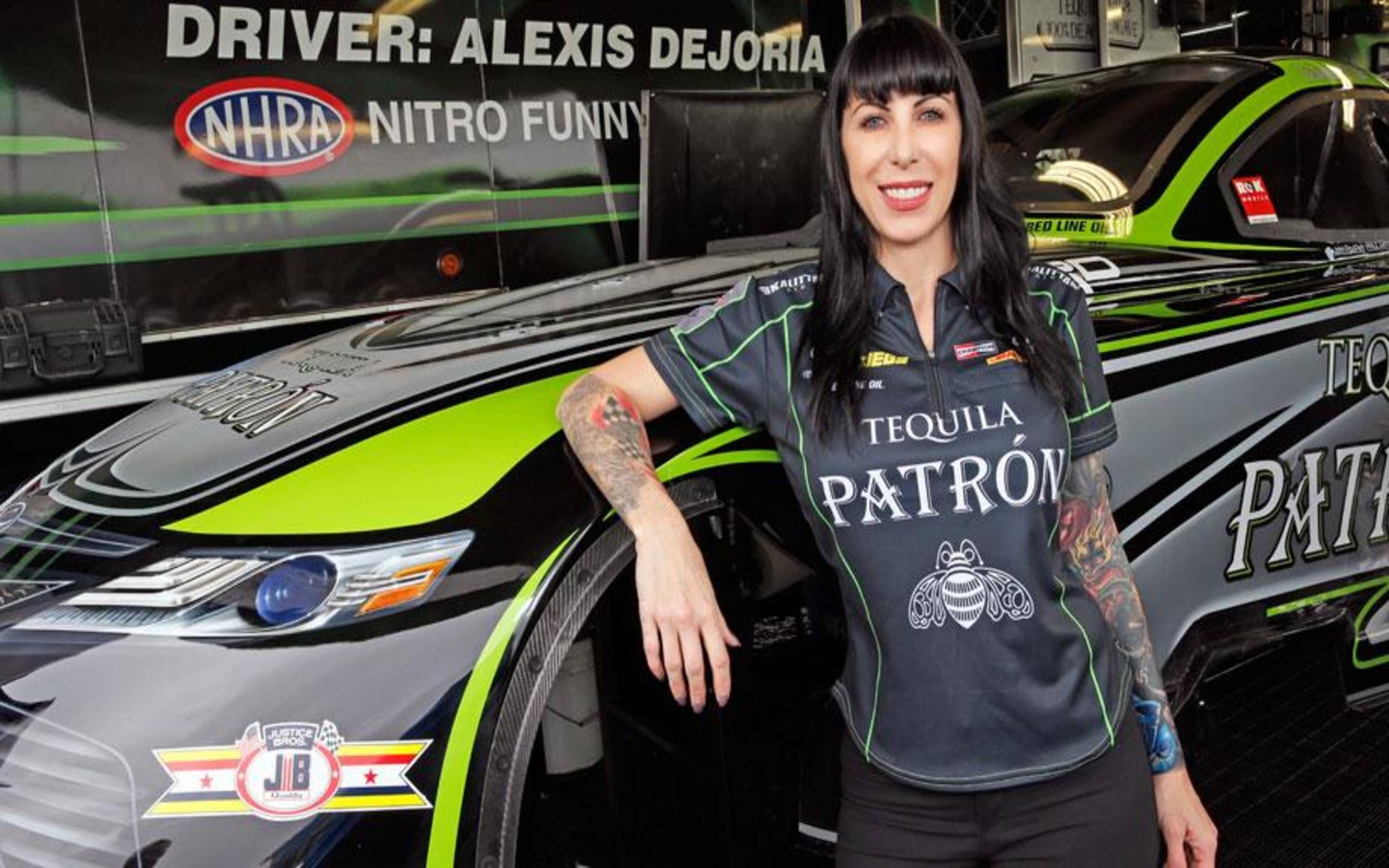 Kalitta Motorsports NHRA Funny Car Pilot Alexis DeJoria 