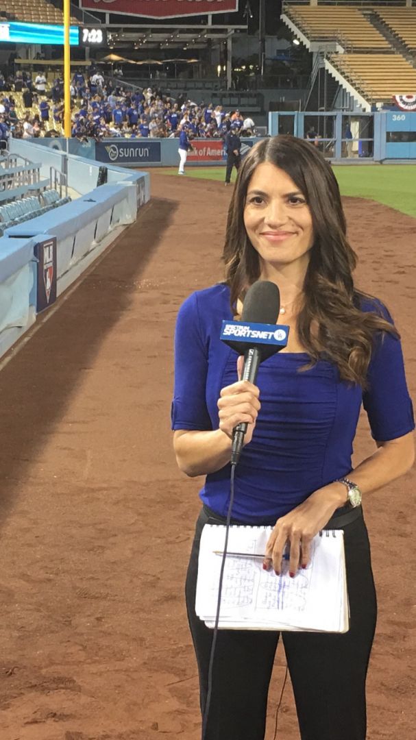 Alanna Rizzo Reporting From The Field