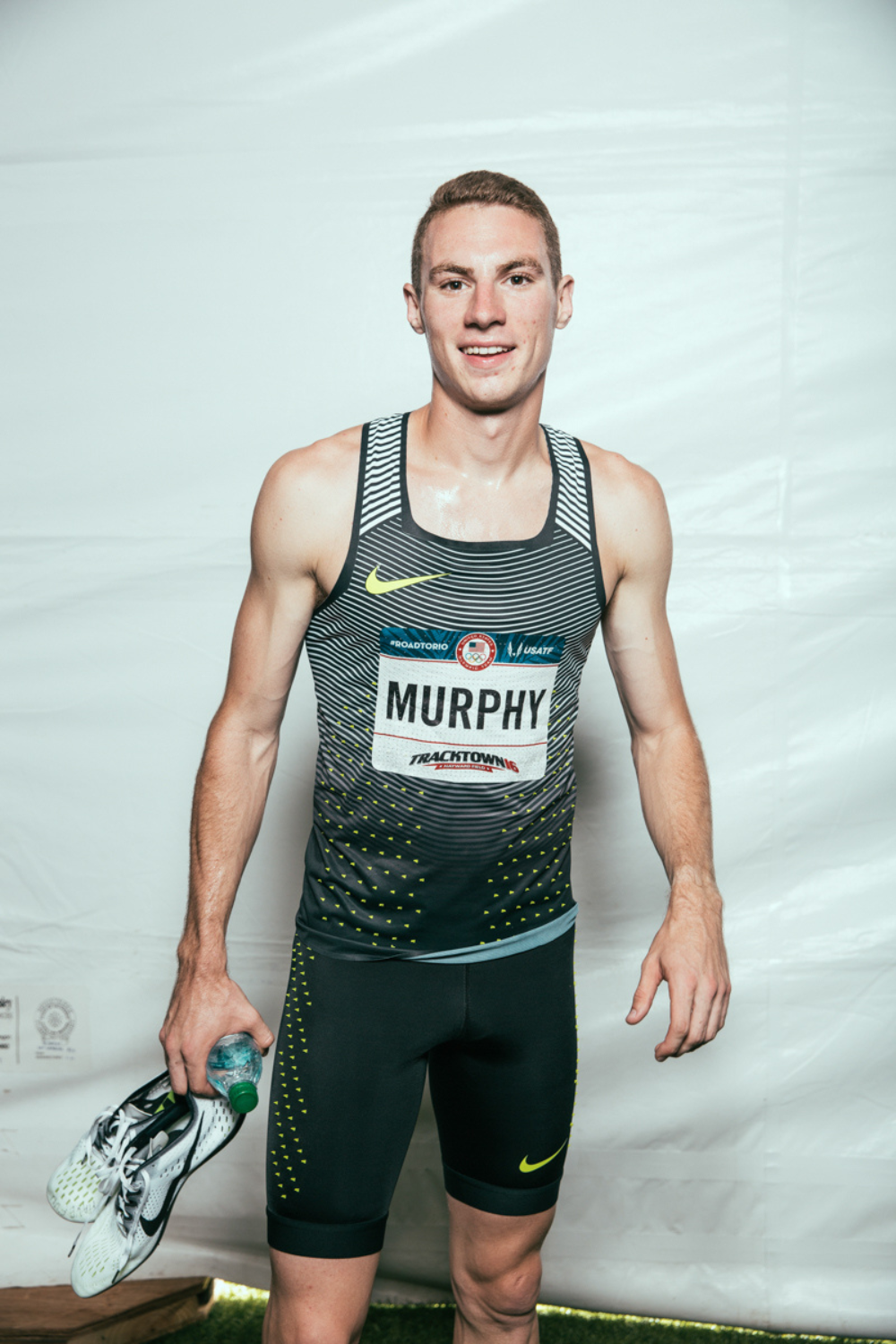 American Middle-Distance Runner Clayton Murphy 