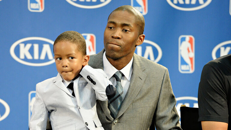 Jamal Crawford and JJ Crawford (Source: ESPN)
