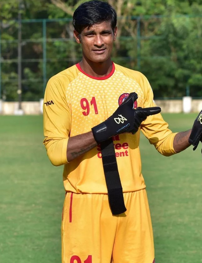 Subrata Pal during his practice session