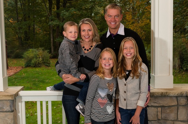 Brock Huard With His Family