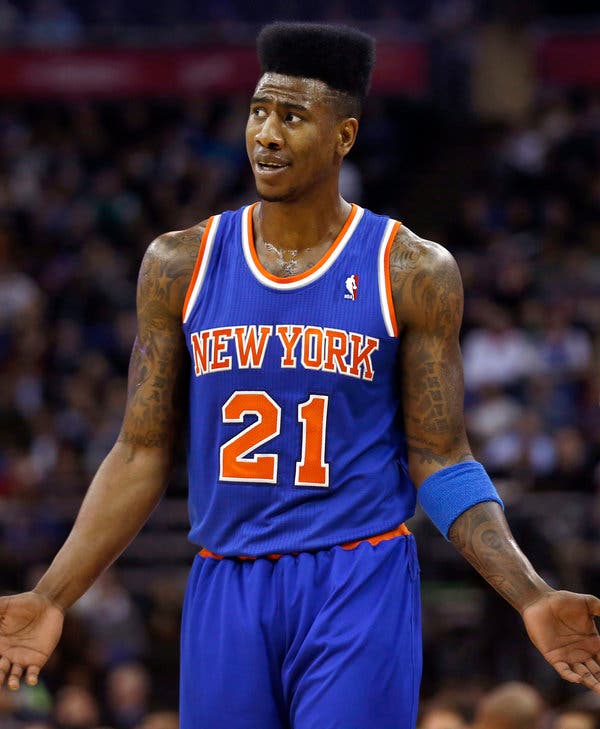 Iman Shumpert with the New York Knicks (Source: The New York Times)