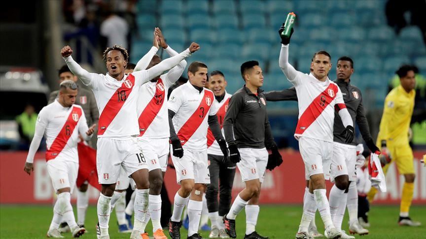 Peruvia team in 2019 Copa America