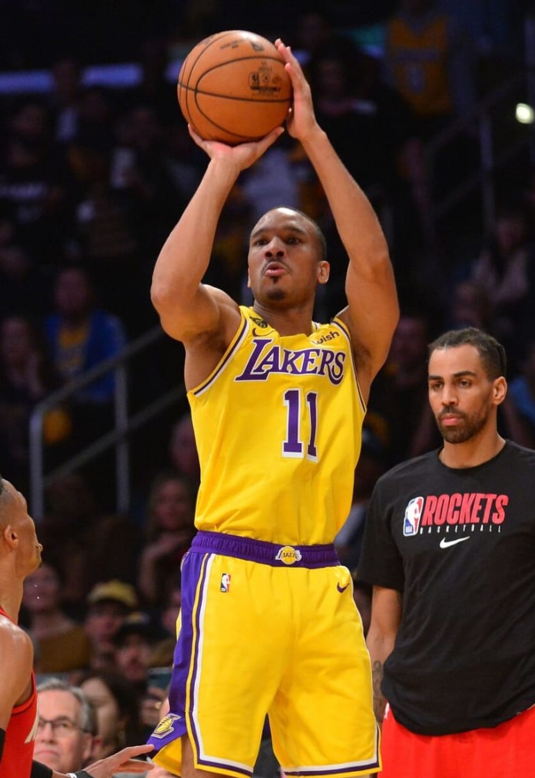Avery Bradley playing for lakers (Source : Sports Ilustrated)