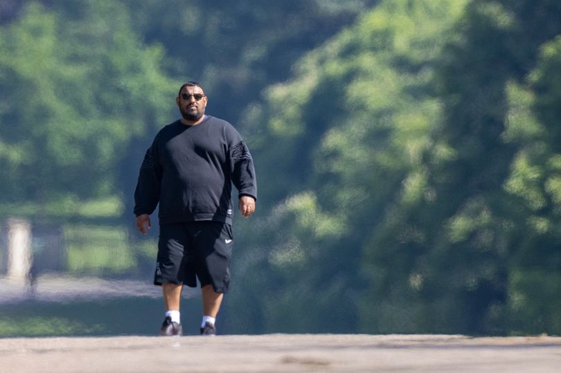 Prince Naseem Hamed looks unrecognisable but is 'happier than ever' (Source: JON BOND - The Sun)