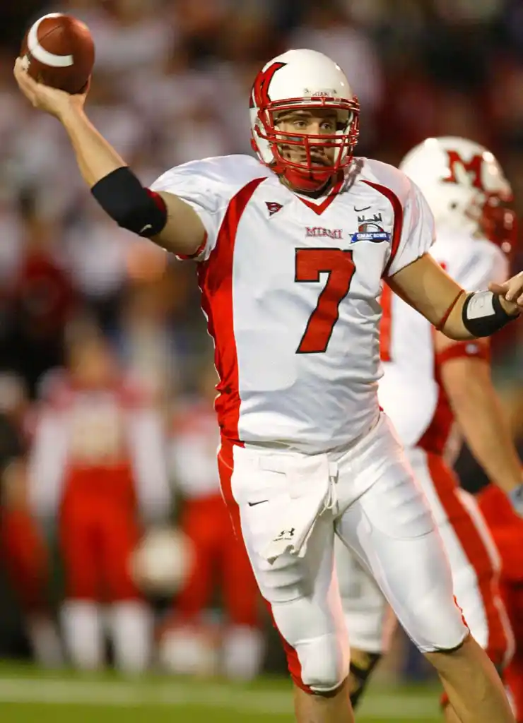 Ben Playing For His College Team 