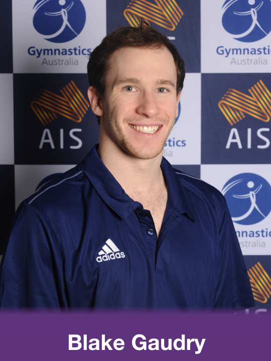 Blake during the AIS program. (Source: Gymnastics Australia)