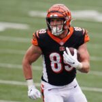 Drew Sample on the field