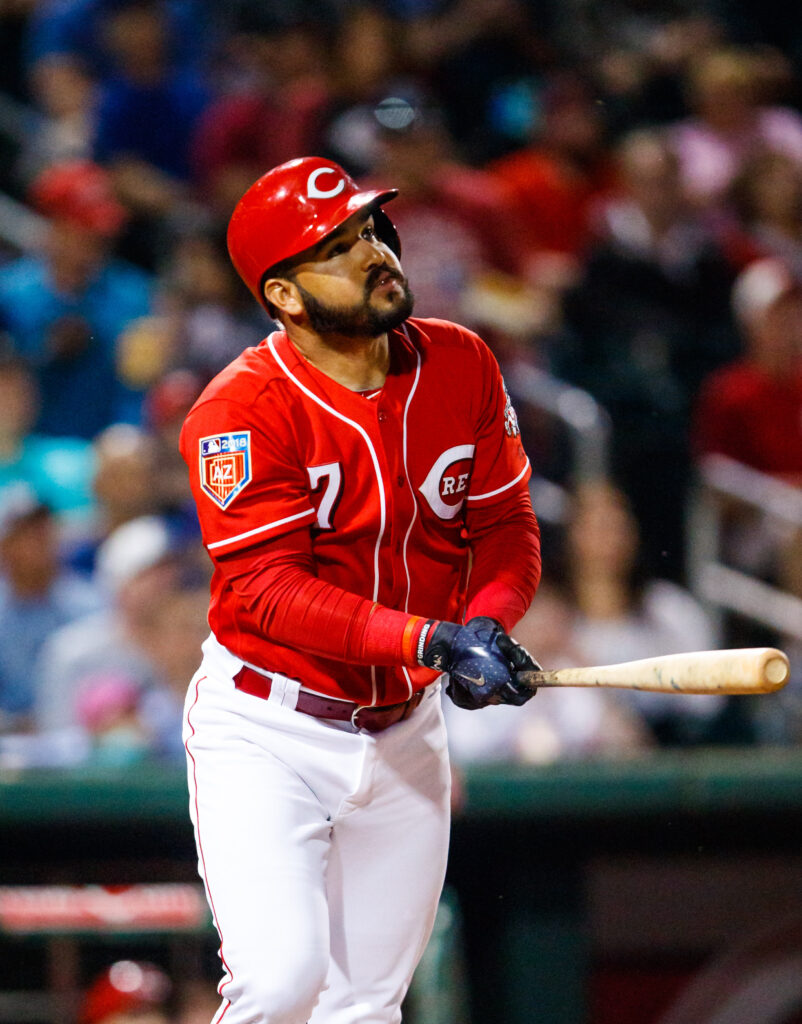 Eugenio-Suarez-with-the-Cincinnati-Reds (Source: MLB Trade Rumors ...