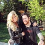 James Neal and Melanie Collins
