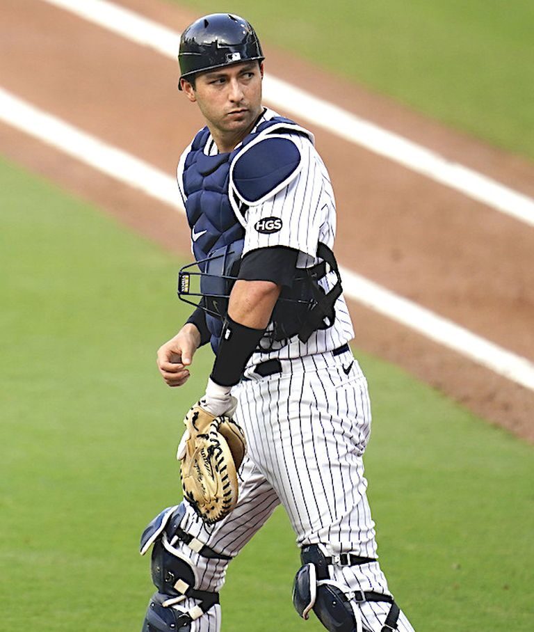Kyle Higashioka with the New York Yankees (Source: NJ. com)