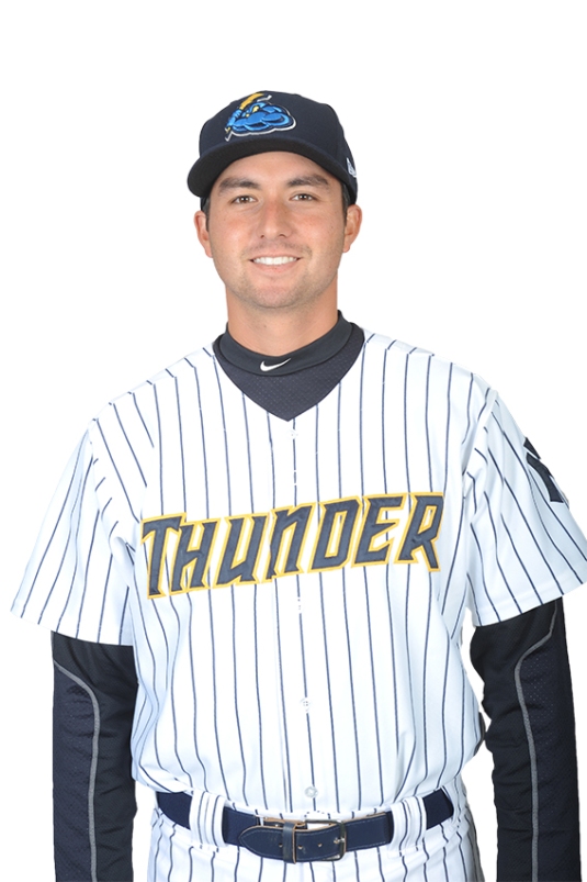 Kyle Higashioka with the minor league club Trenton Thunder (Source: Orange County Register)