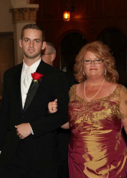 MLB Player Lucas Luetge And His Mother