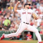 Michael Wacha on the field