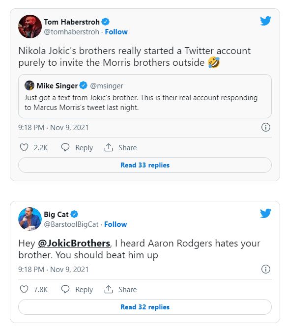 Nikola-Jokic's-brothers-getting-trolled-on-twitter