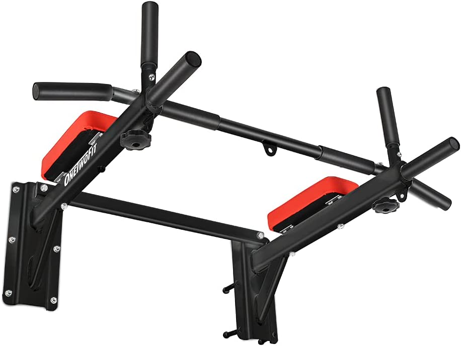 OneTwoFit Wall Mounted Pull-Up Bar