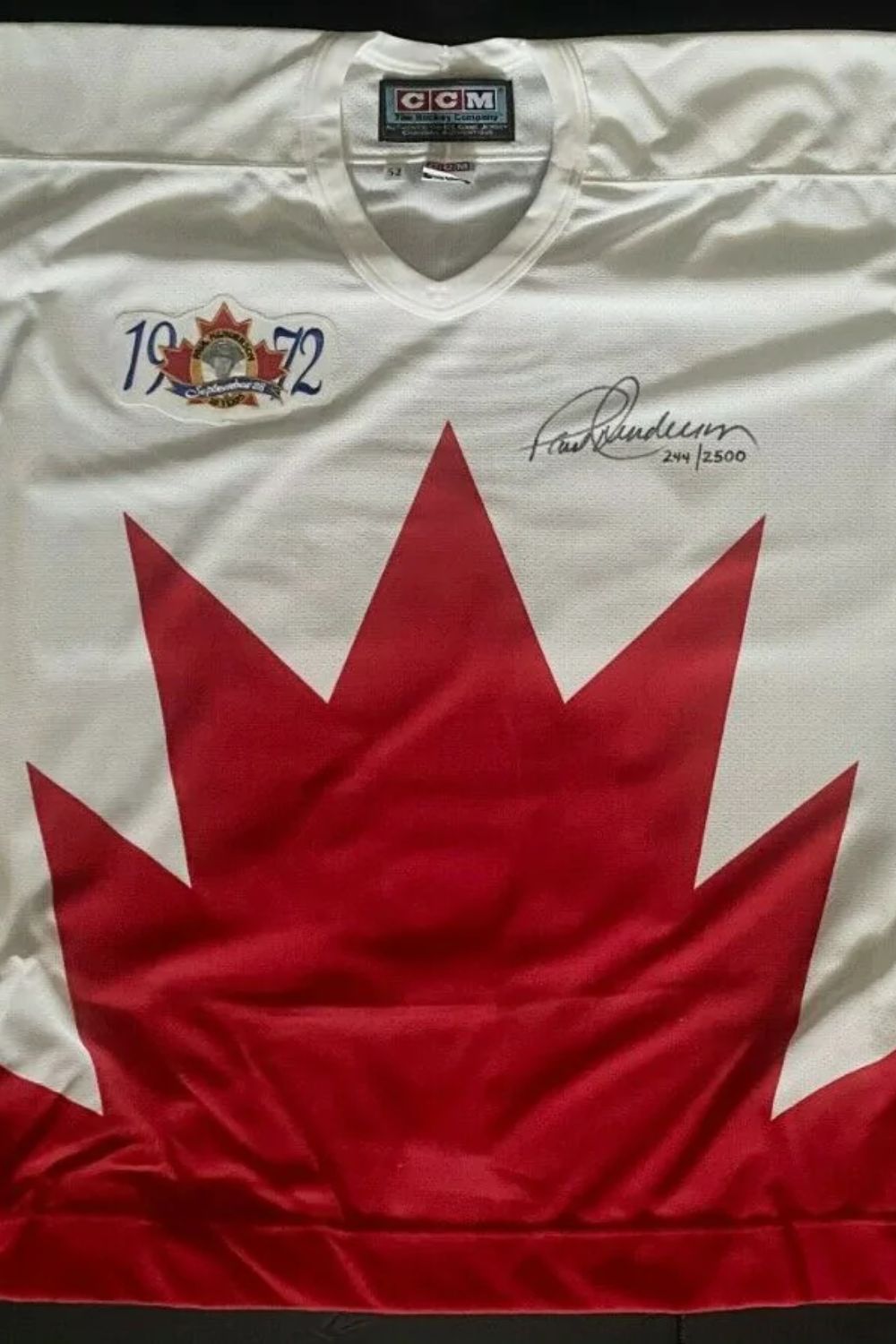 Paul Henderson's 1972 Summit Series Jersey (Source: CTV News)