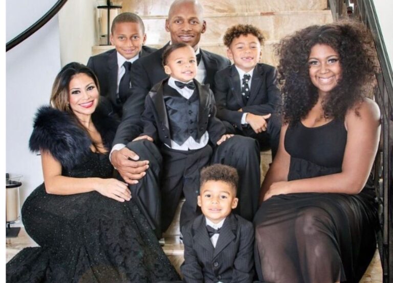 Ray Allen With Family