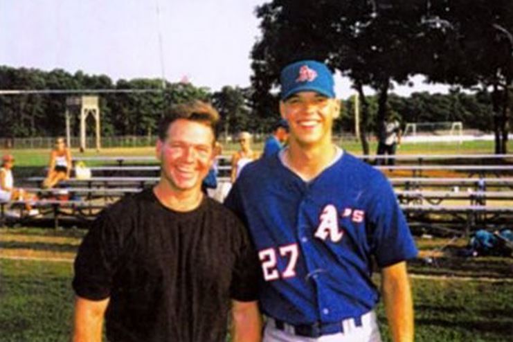 Rich hill With His brother, Larry Hill