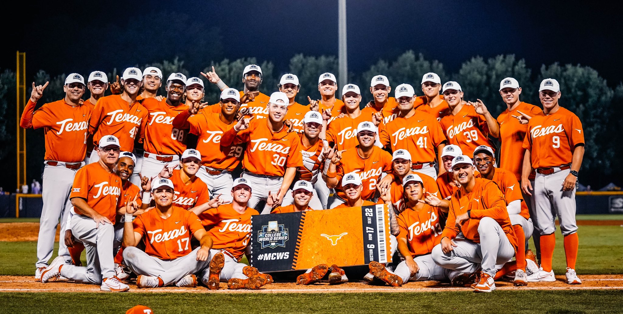 The Texas Baseball Team