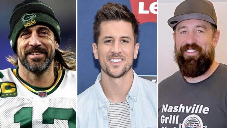 Aaron Rodgers' brothers Jordan and Luke (Source: The Sun)