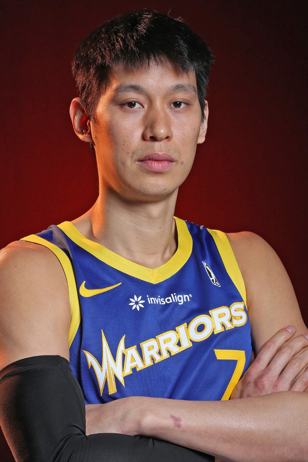 Jeremy Lin In Warriors Jersey