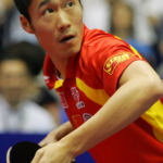 Wang Liqin Ready To Serve