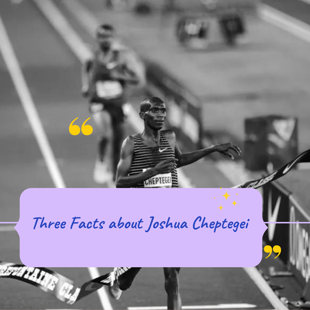 Three facts about Joshua Cheptegei