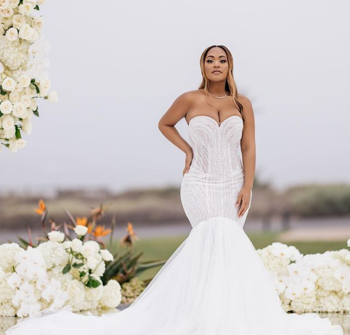 Brianna Hammonds Looks Stunning In White Gown 