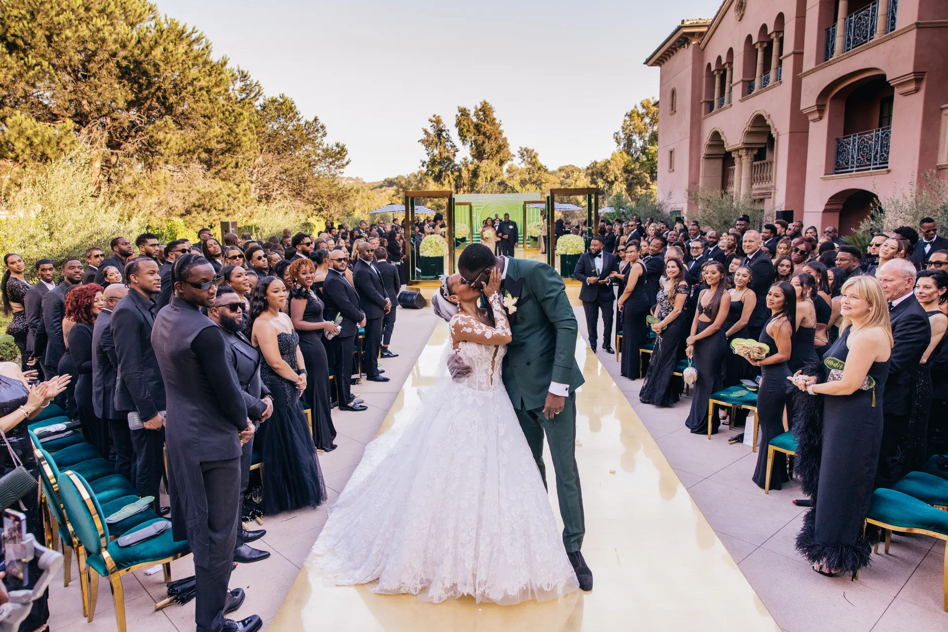 Draymond Green Weds Hazel Renee in a Golden San Diego Ceremony. (Source: Vogue)