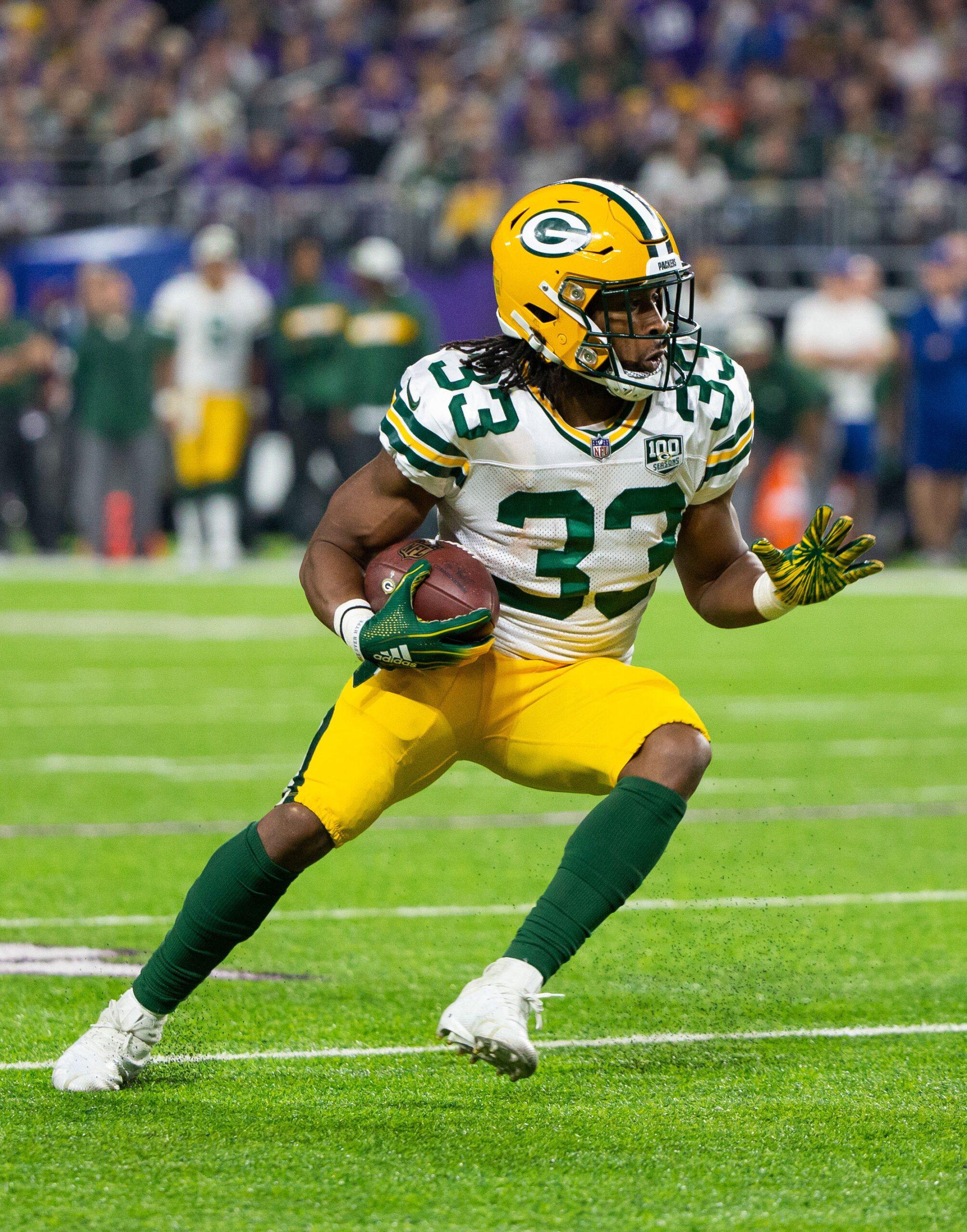 Aaron Jones birthday; Green Bay Packers running back eyes NFL Pro Bowl