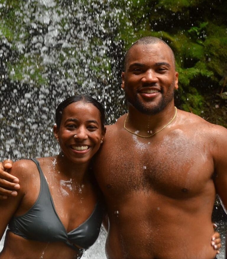 Brandon Chubb and his wife Cassidy (Source: Instagram)