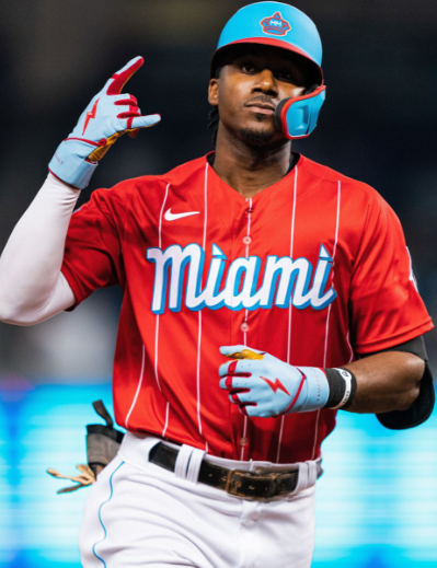 Brinson with the Miami