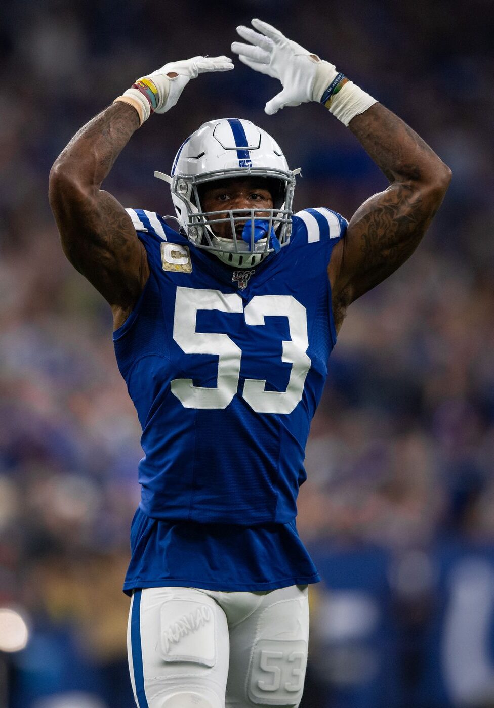 Darius Leonard with the Indiana Colts (Source: Stampede Blue)