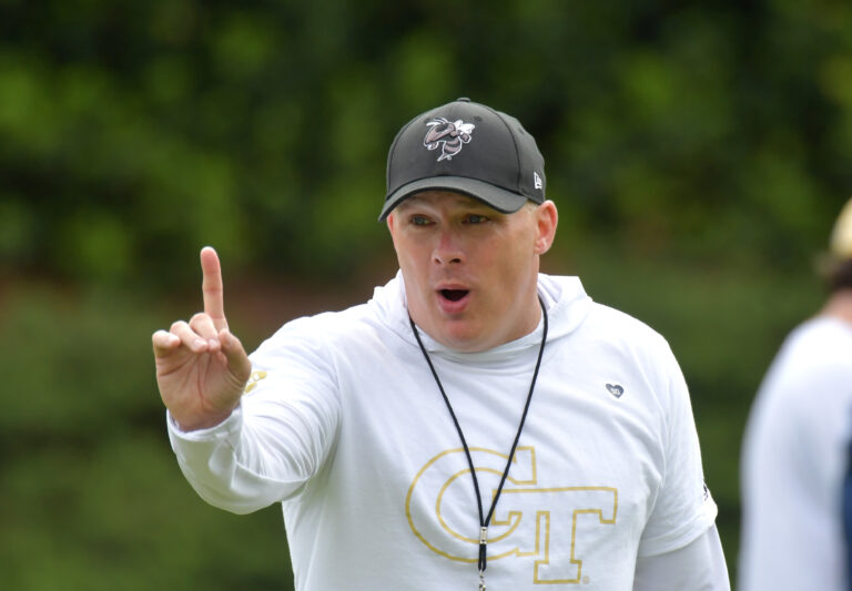 Geoff Collins (Source: Atlanta Journal-Constitution)