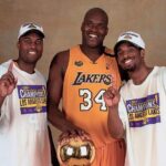 Glen Rice With Kobe and Shaq